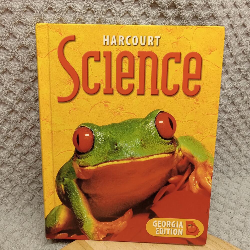 Harcourt Science Book Ga. Edition Life Earth Physical hardcover